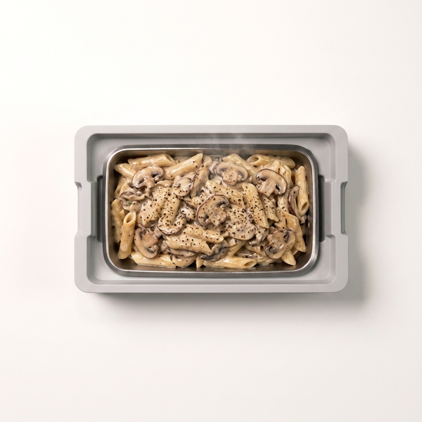 Creamy mushroom pasta
